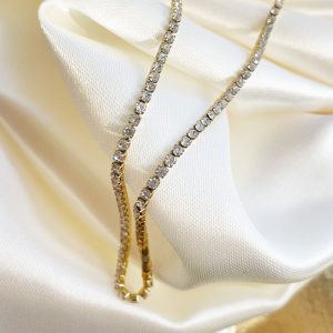 Necklace Zirc Gold
